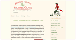 Desktop Screenshot of nurseryrhymesmg.com